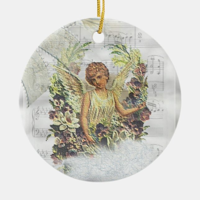 Vintage Änglar Ornament (Framsidan)