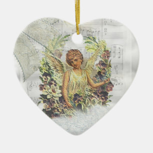 Vintage Änglar Ornament