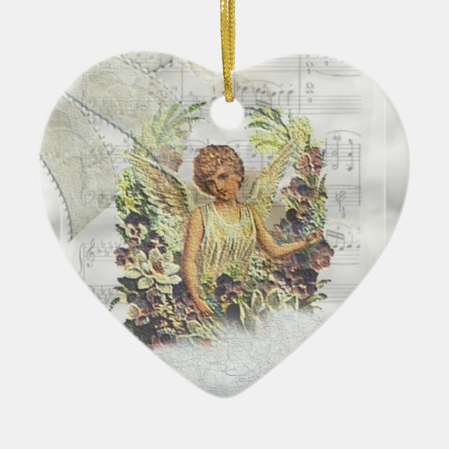Vintage Änglar Ornament (Framsidan)
