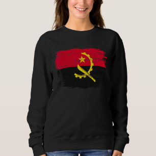 Vintage Angola Flagga För Angolaner T Shirt