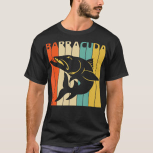 Vintage Animal Barracuda Print T Shirt