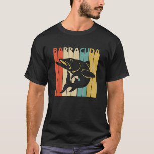 Vintage Animal Barracuda Print T Shirt