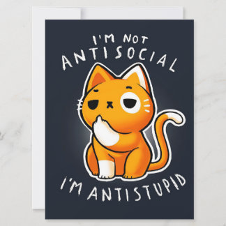 Vintage Anime Cat Art| Cute Gift för Valentineser