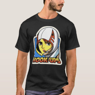Vintage Anime Girl Krok Ups Skate Brand Tecknad Ho T Shirt
