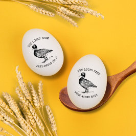 Vintage Anka Personlig för jordbrukshus Egg Frimä Stämpel