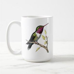 Vintage Anna's Kolibri-illustration Kaffemugg