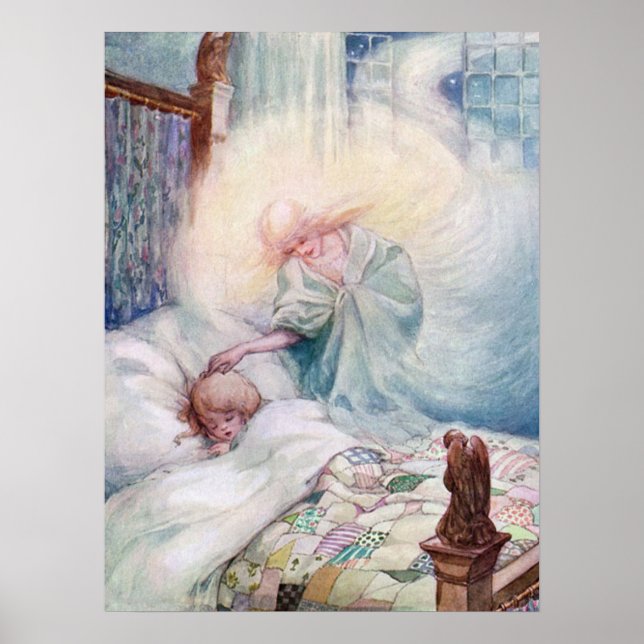 Vintage Anne Andersson Måne Poster (Framsidan)