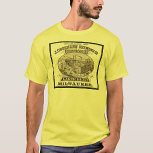 Vintage annons: Breweriana - Obermann brygga Tee Shirt