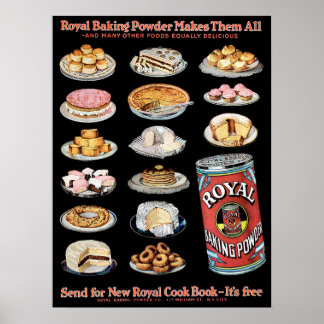 Vintage Annons: Food & Beverage Poster
