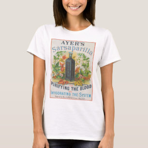 Vintage annons för Ayers Sarsaparilla. T Shirt