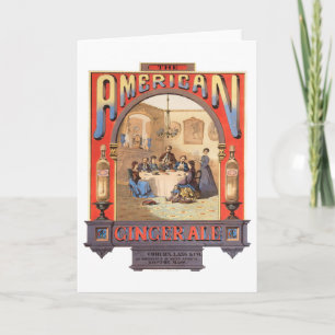 Vintage annons för Coburn, Lang & Company Ginger A Kort