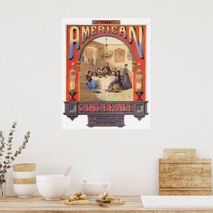 Vintage annons för Coburn, Lang & Company Ginger A Poster