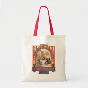 Vintage annons för Coburn, Lang & Company Ginger A Tygkasse