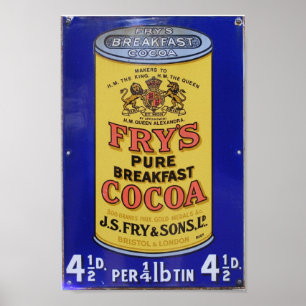 Vintage annons - Frys frukost, Poster