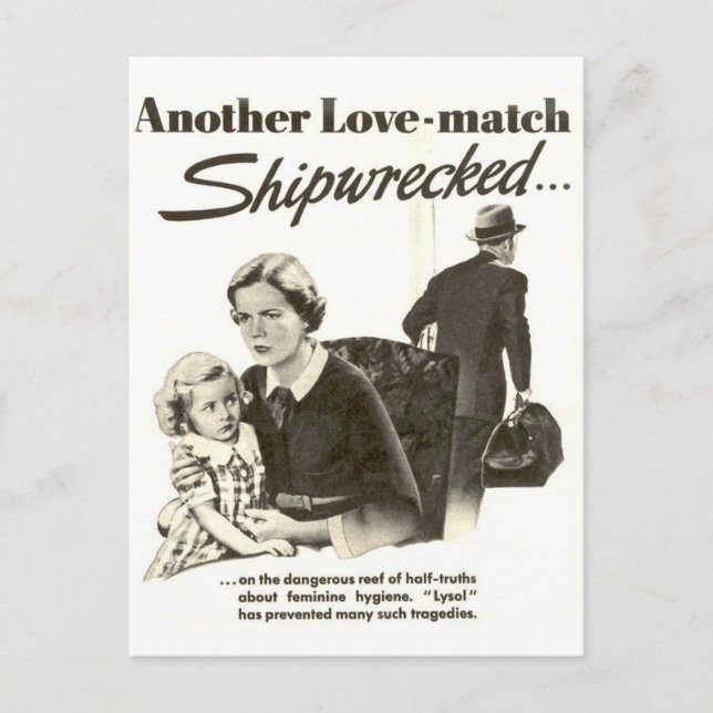 vintage annons grafikkort vykort (Framsida)