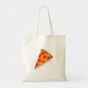 Vintage annons Pizza Slice Tygkasse
