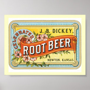 Vintage annons poster