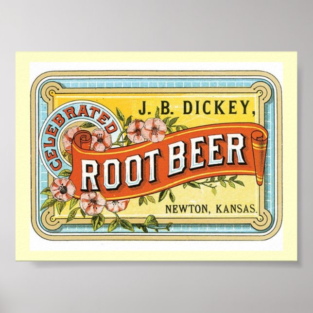 Vintage annons poster (Framsidan)