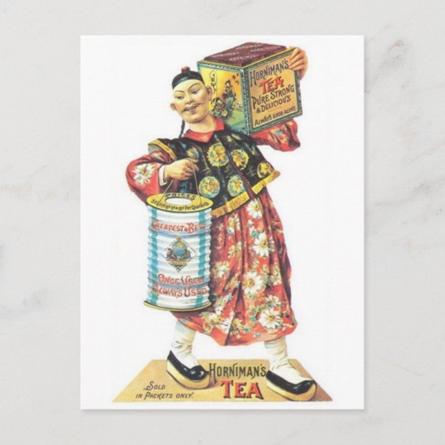 vintage annons Poster vykort (Framsida)