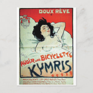 Vintage annons Poster vykort