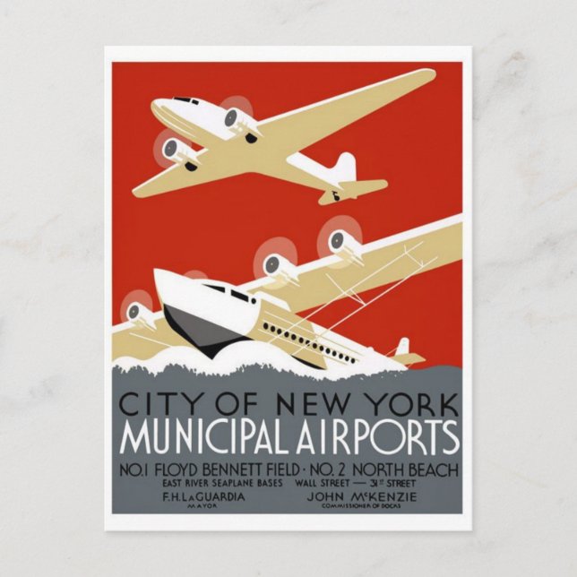 vintage annons Poster vykort (Framsida)