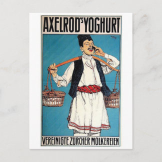 Vintage annons Poster vykort