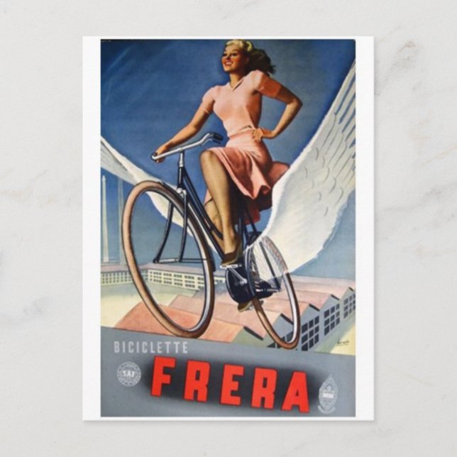 Vintage annons Poster vykort (Framsida)