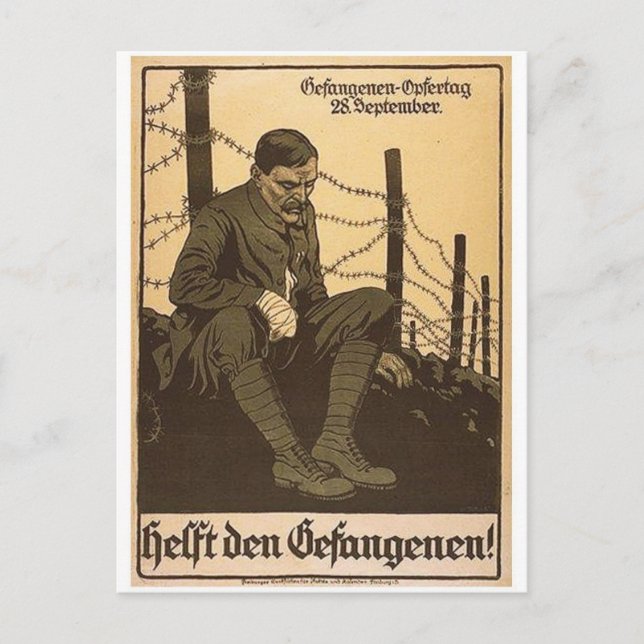 vintage annons Poster vykort (Framsida)