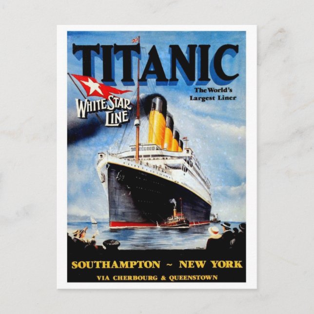 vintage annons Poster vykort (Framsida)