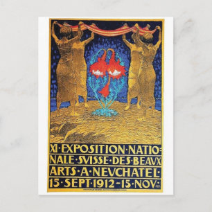 Vintage annons Poster vykort