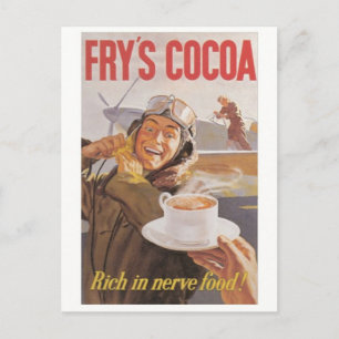 vintage annons Poster vykort
