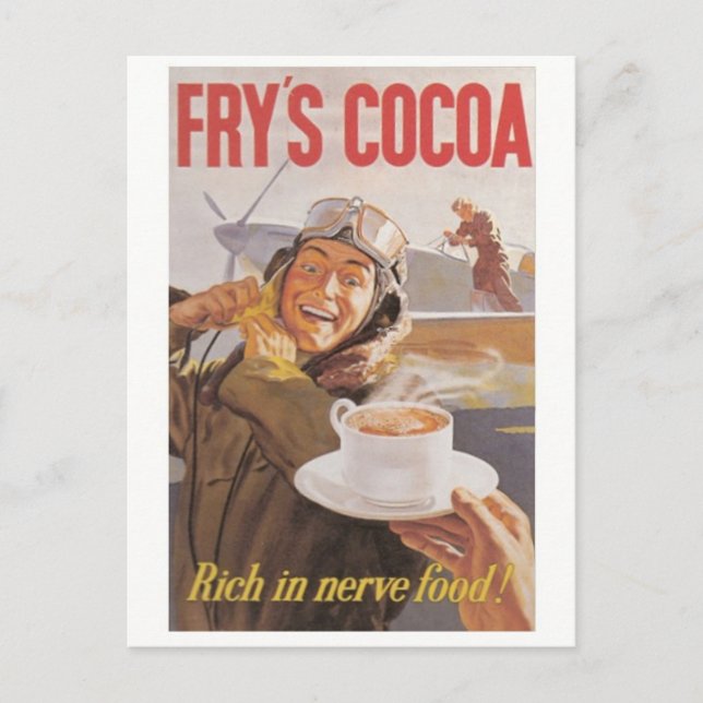 vintage annons Poster vykort (Framsida)