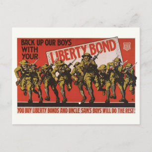 Vintage annons Poster vykort