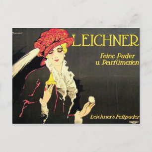 vintage annons Poster vykort