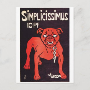vintage annons Poster vykort
