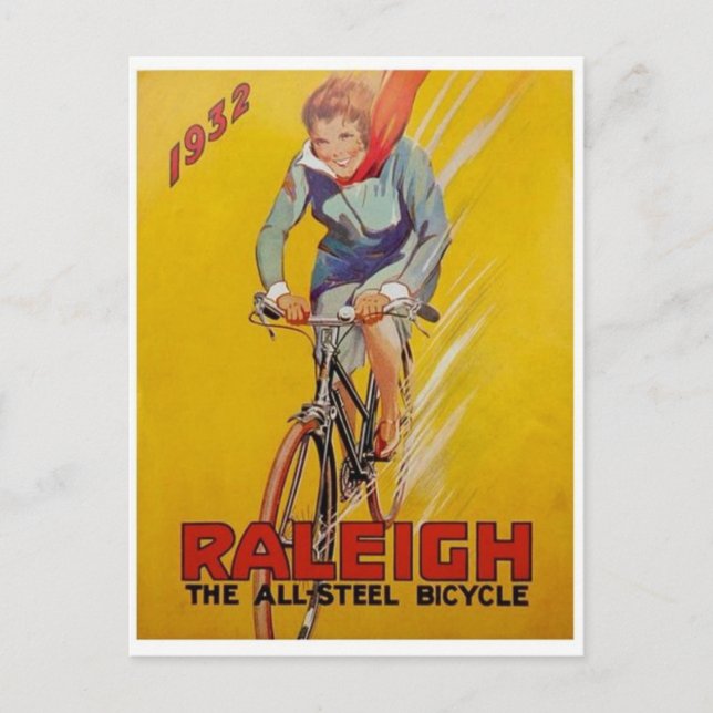 vintage annons Poster vykort (Framsida)