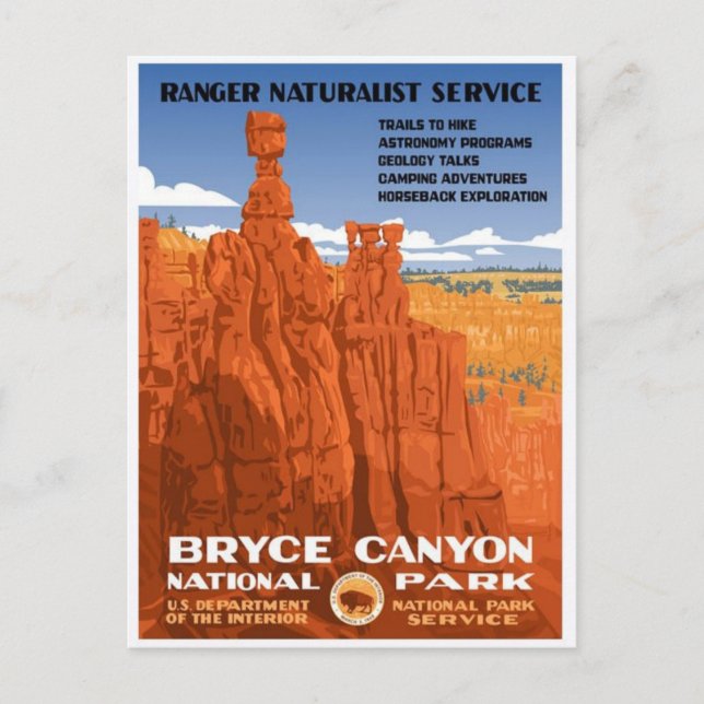vintage annons Poster vykort (Framsida)