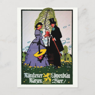 vintage annons Poster vykort