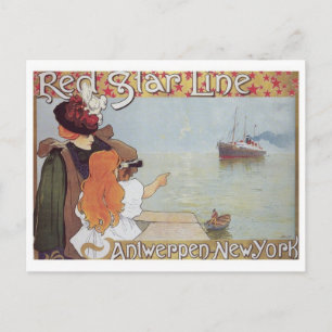 vintage annons Poster vykort