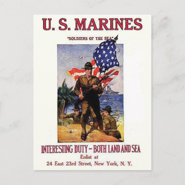 vintage annons Poster vykort (Framsida)