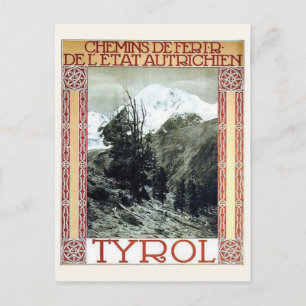 Vintage annons Poster vykort