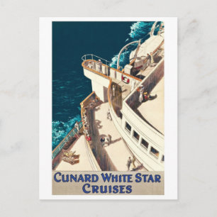 Vintage annons Poster vykort