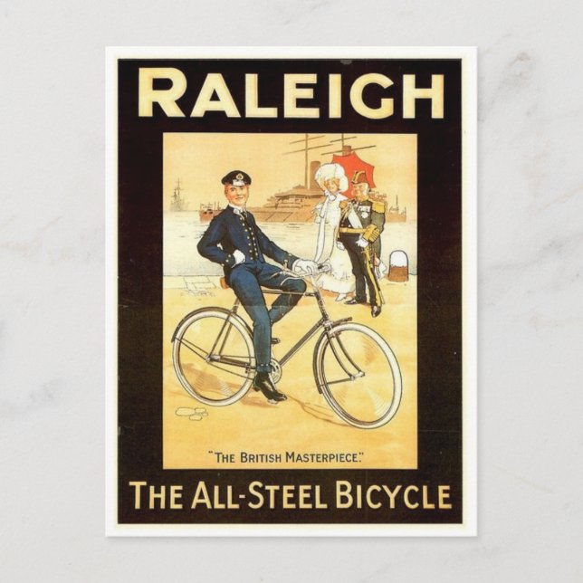 vintage annons Poster vykort (Framsida)