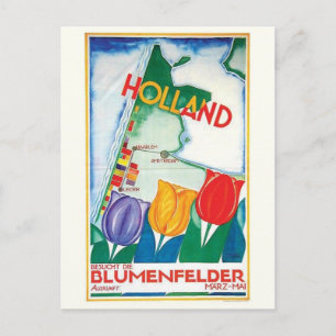 Vintage annons Poster vykort