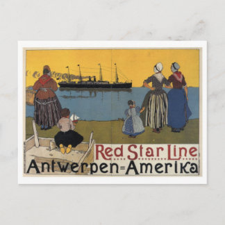 Vintage annons Poster vykort