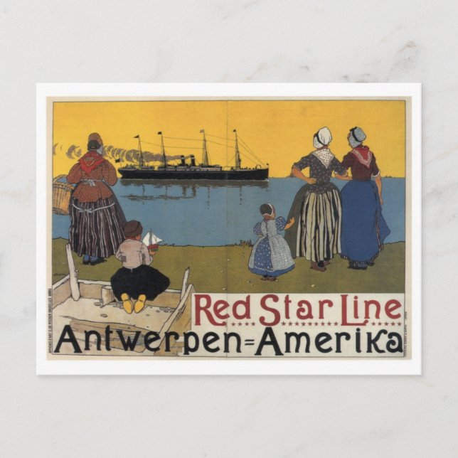 Vintage annons Poster vykort (Framsida)