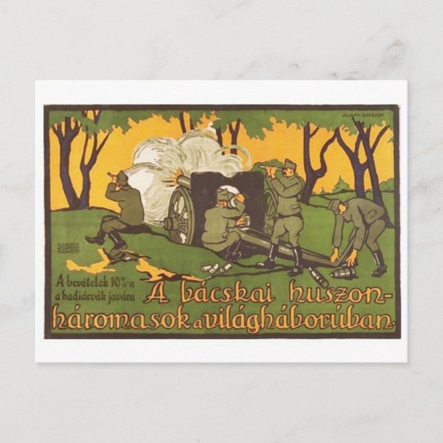 vintage annons Poster vykort (Framsida)