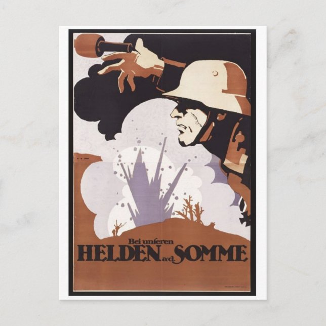 vintage annons Poster vykort (Framsida)