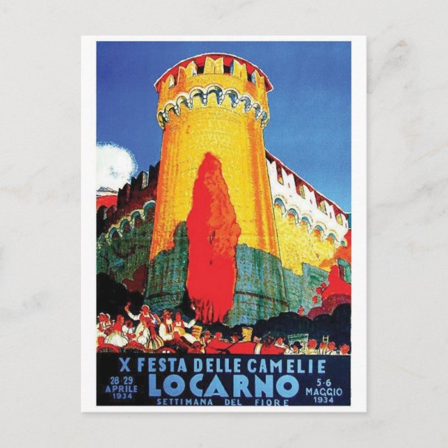 vintage annons Poster vykort (Framsida)