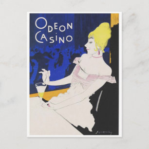 Vintage annons Poster vykort